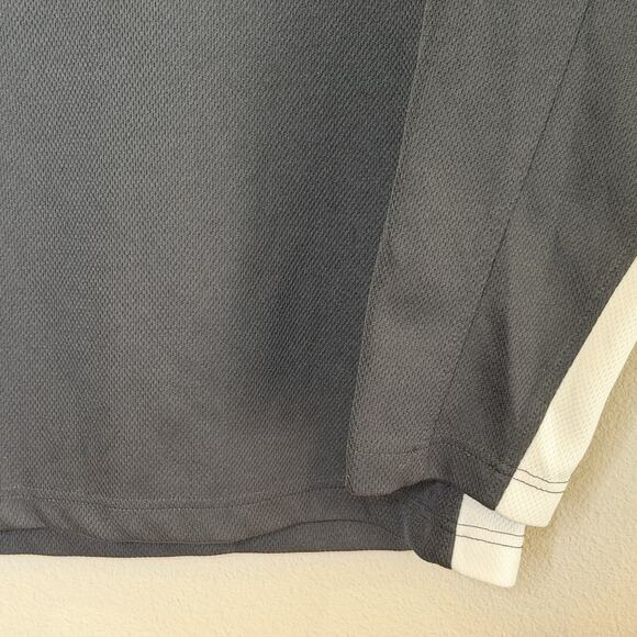 Nike Athletics Pull Over Shirt Mens Size Large Black Long Sleeve Crew Neck Logo - Picture 4 of 10